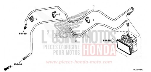 TUYAU DE FREIN CB500FAD de 2013